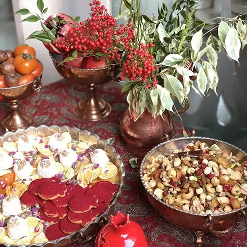 دکور یلدا پینترست