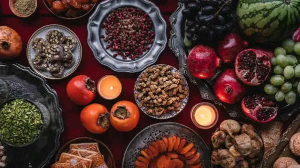  دکور یلدا پینترست