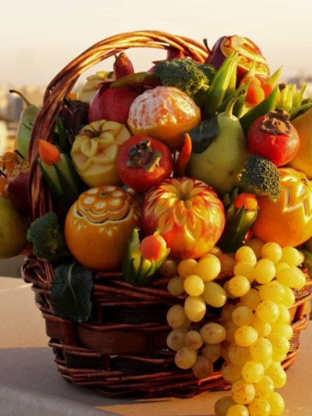  120 عکس شب یلدا تزیین میوه