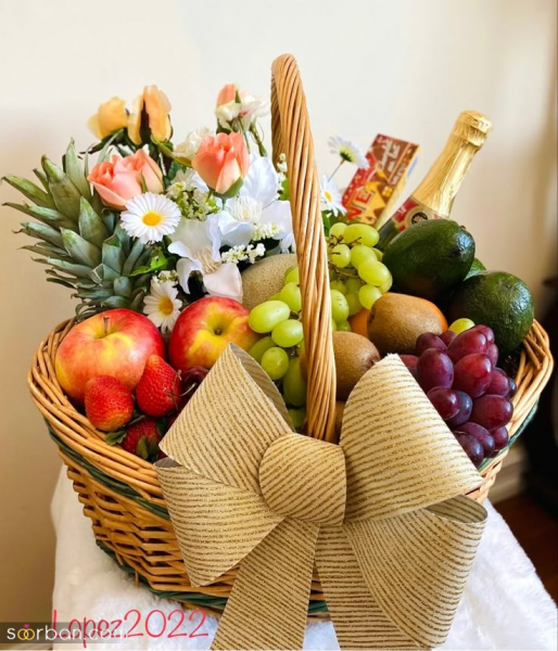  تزیین میوه شب یلدا برای عروس