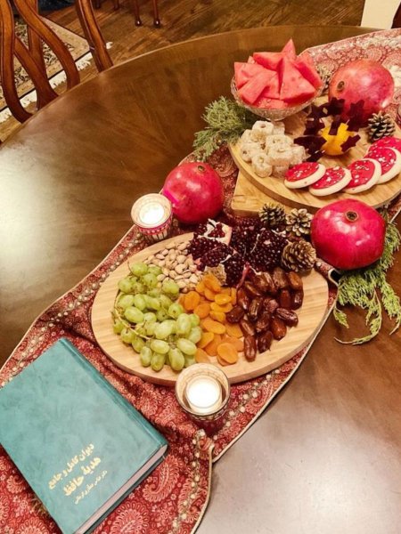  عکس سفره شب یلدا جدید