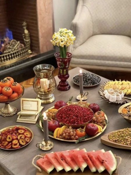  عکس سفره شب یلدا جدید