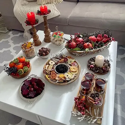  سفره شب یلدا باکلاس