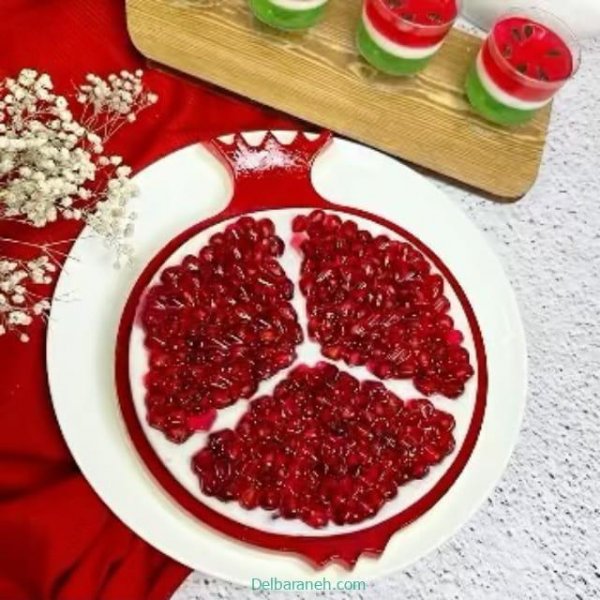  140 عکس ژله شب یلدا جدید
