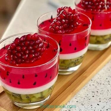  140 عکس ژله شب یلدا جدید