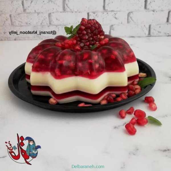  عکس ژله شب یلدا آسان