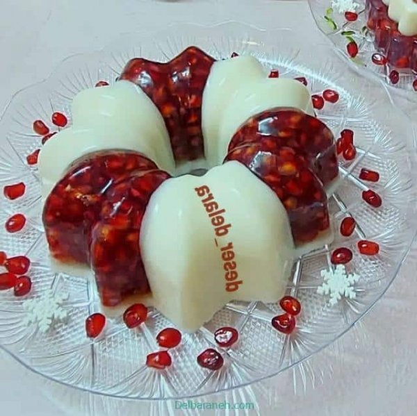  عکس ژله شب یلدا آسان