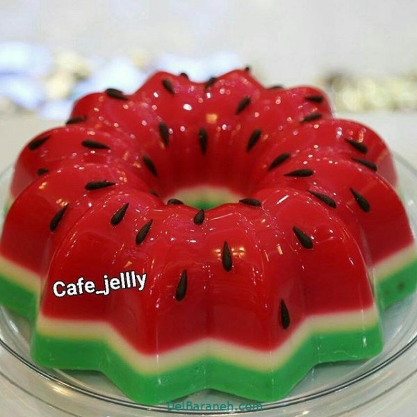  عکس ژله شب یلدا آسان