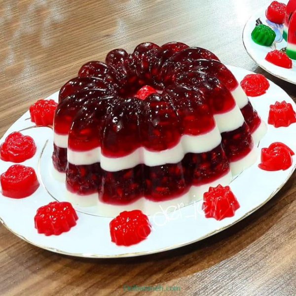  عکس ژله شب یلدا آسان