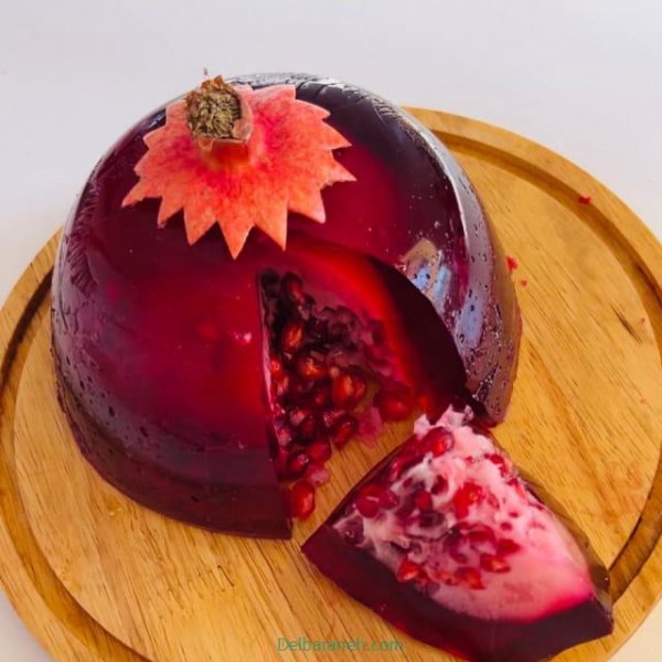  عکس ژله شب یلدا آسان