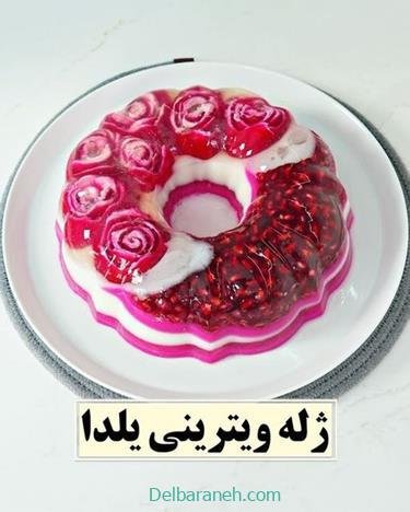  عکس ژله شب یلدا آسان