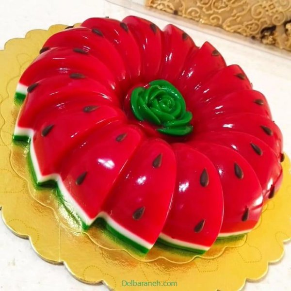  عکس ژله شب یلدا آسان