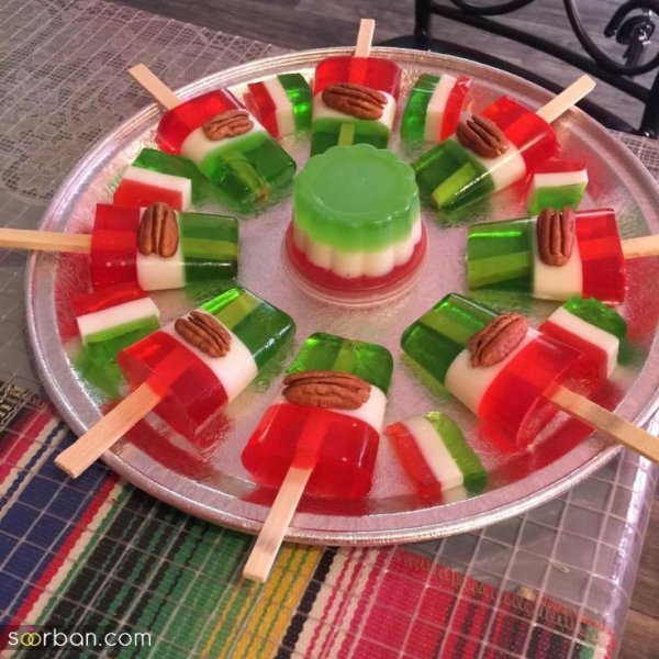 عکس ژله شب یلدا برای عروس