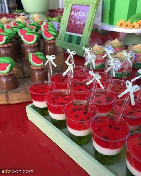  عکس ژله شب یلدا برای عروس