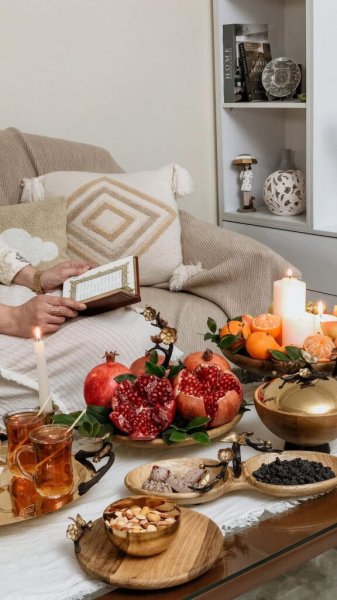  98 عکس تزیین شب یلدا جدید