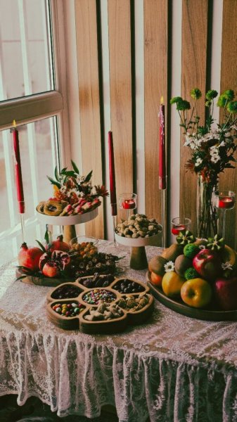  98 عکس تزیین شب یلدا جدید
