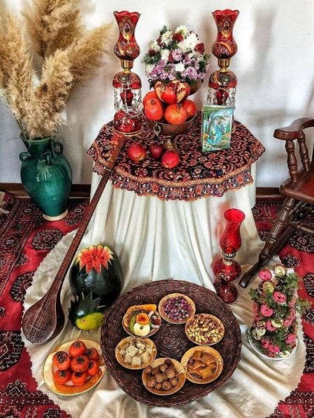  عکس چیدن شب یلدا