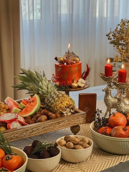  عکس چیدن شب یلدا