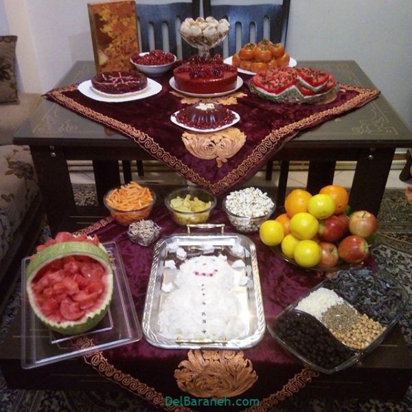  عکس چیزهای شب یلدا