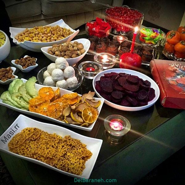  عکس چیزهای شب یلدا