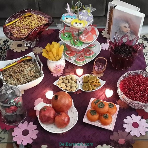  عکس چیزهای شب یلدا