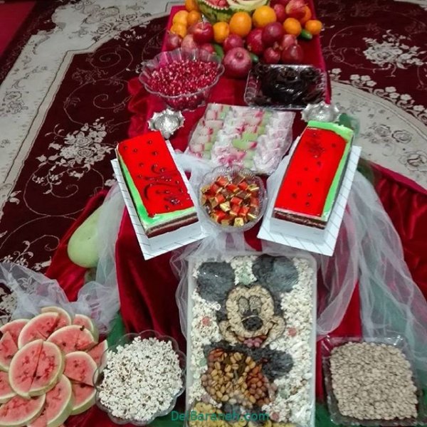  عکس چیزهای شب یلدا