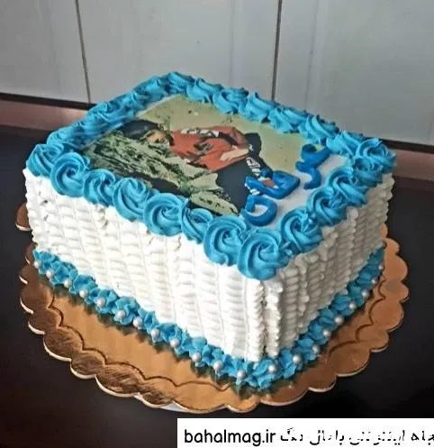  کیک تولد با عکس چهره