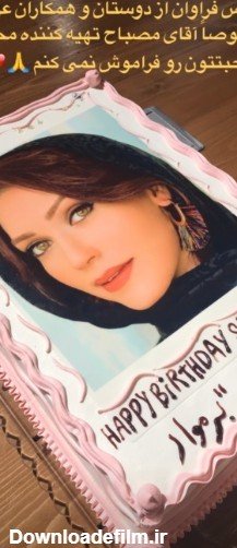  کیک تولد با عکس چهره