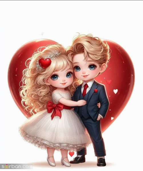 عکس نوشته ولنتاین