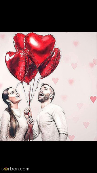 عکس نوشته ولنتاین