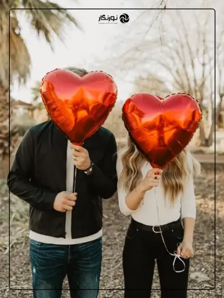  ایده عکس ولنتاین دونفره در خانه