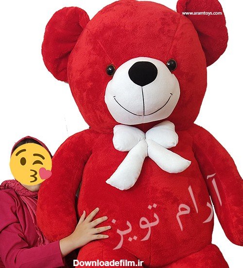  ژست عکس با خرس ولنتاین