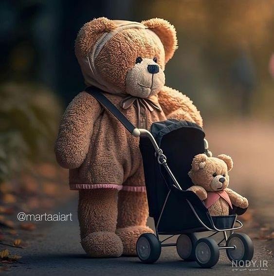  عکس خرس عروسکی برای پروفایل واتساپ