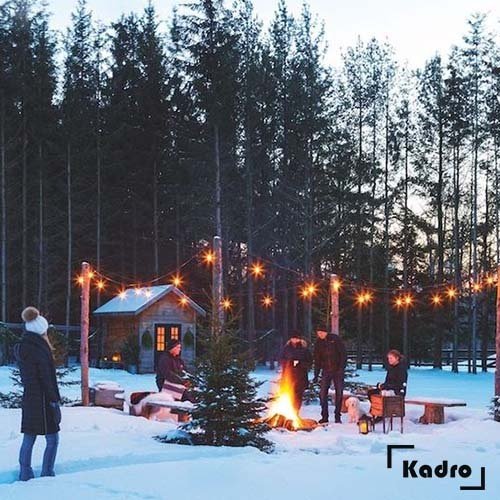 ژست عکاسی در برف دخترانه