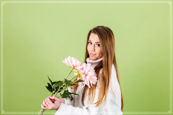 88 عکس با گل طبیعی