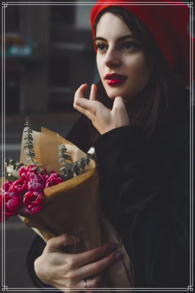  88 عکس با گل طبیعی