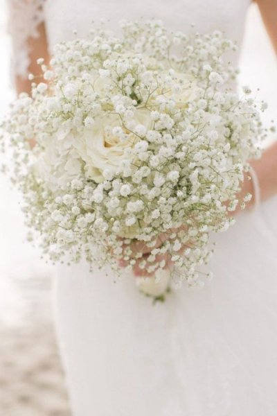  عکس با دسته گل عروس