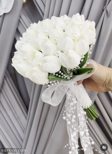  عکس دسته گل عروس لاکچری