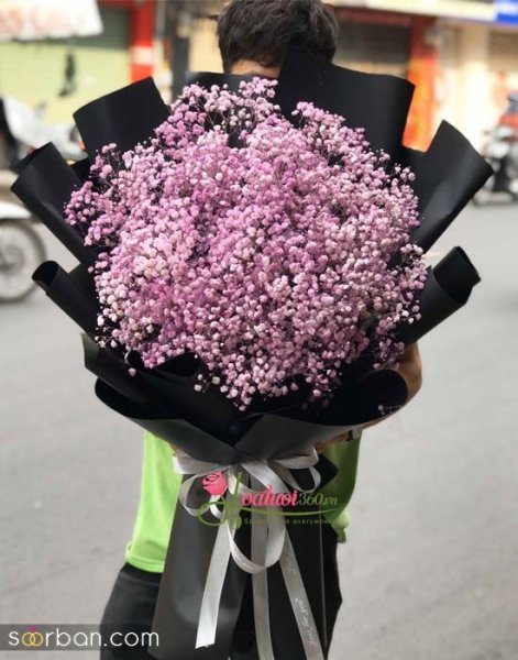  ایده عکاسی با گل ژیپسوفیلا
