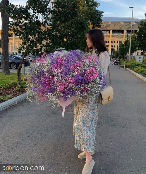  ایده عکاسی با گل ژیپسوفیلا