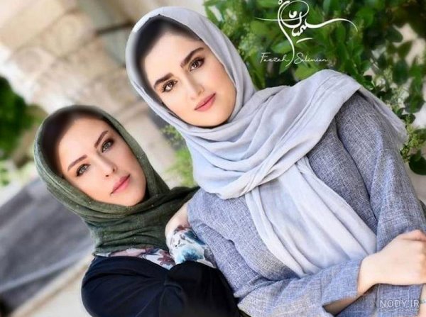  عکس مادر دختری فانتزی با حجاب