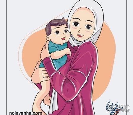  عکس مادر و دختر با حجاب
