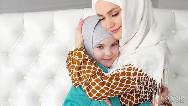  عکس مادر و دختر با حجاب