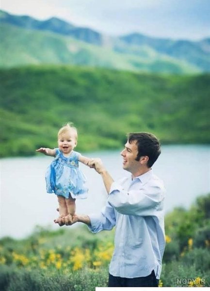 عکس پدر دختری بزرگ