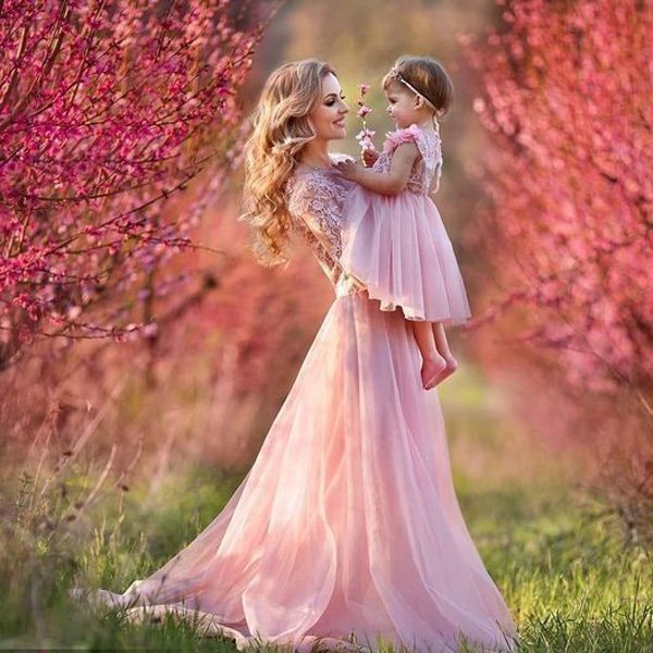  عکس مادر دختری لاکچری