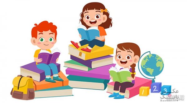  عکس دختر درحال درس خوندن فانتزی