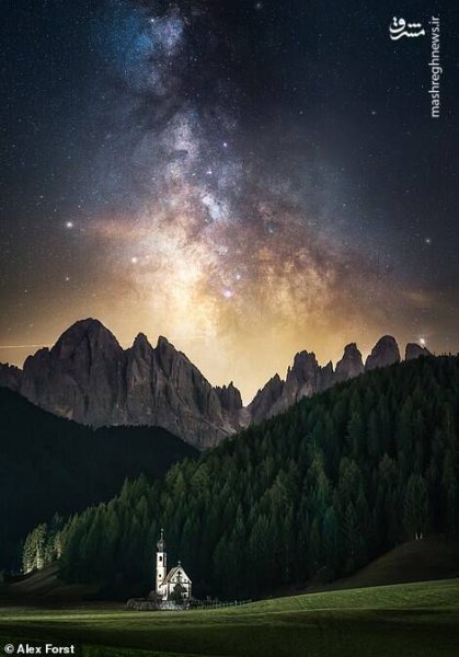  عکس آسمان پر ستاره واقعی