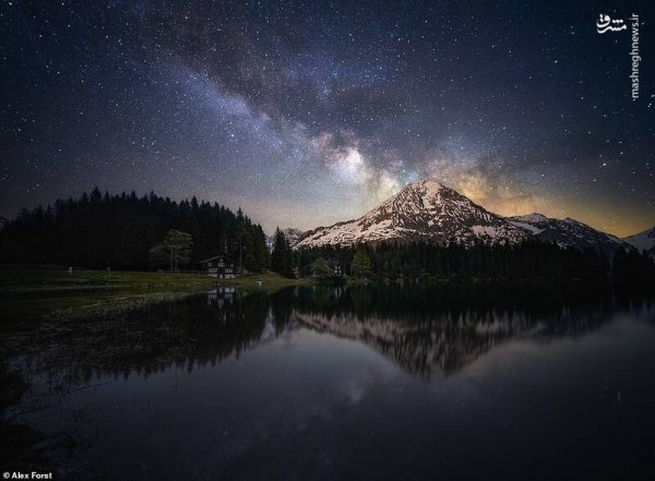  عکس آسمان پر ستاره واقعی