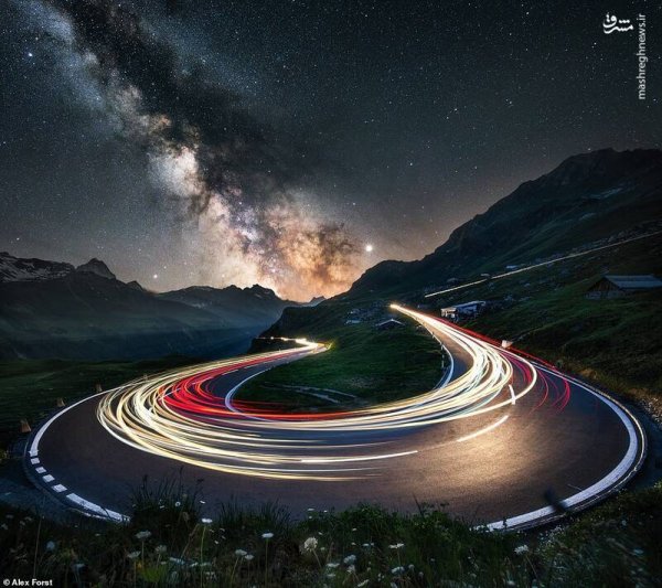  عکس آسمان پر ستاره واقعی