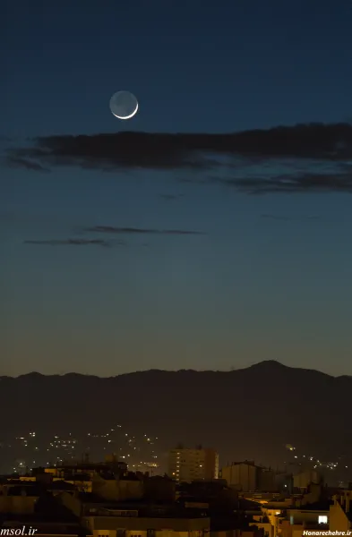 عکس ماه امشب ۱۴۰۴